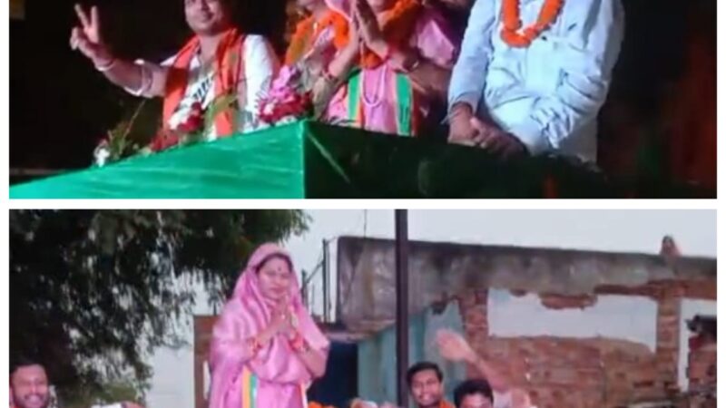 जांजगीर भाजपा सांसद कमलेश जांगड़े ने अपने गृह जिला सक्ती मे निकाली विजय आभार रैली