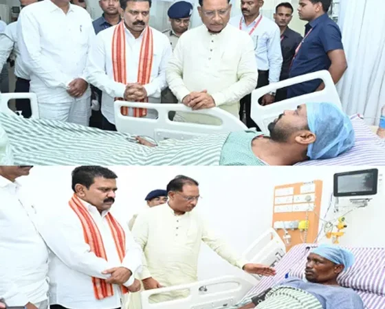 मुठभेड़ में घायल जवान ने CM साय से कहा, ठीक होते ही और मारूंगा