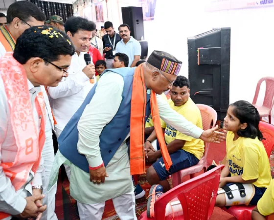 दिव्यांगों के लिए हर संभव मदद की जाएगी : मुख्यमंत्री साय