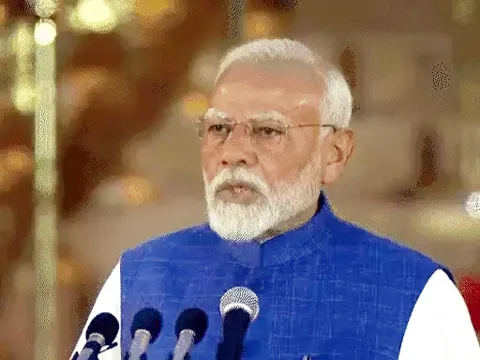 नरेंद्र मोदी ने तीसरी बार ली प्रधानमंत्री पद की शपथ