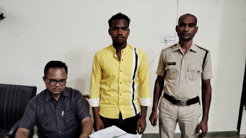 100 लीटर डीजल चोरी का एक आरोपी गिरफ्तार भेजा गया न्यायिक रिमांड पर