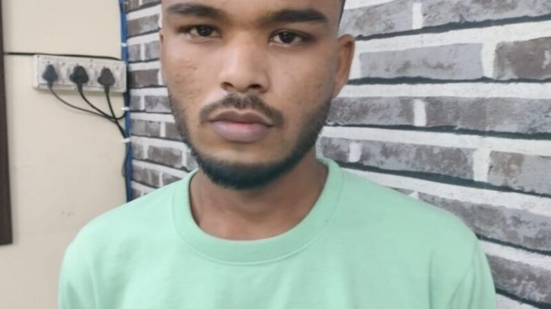 मानव तस्करी मामले में फरार आरोपी ऋषभ बेरिसाल गिरफ्तार
