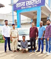 पिस्टल व जिंदा कारतूस के साथ रायपुर का हिस्ट्रीशीटर मोसिन खान खरोरा में गिरफ्तार