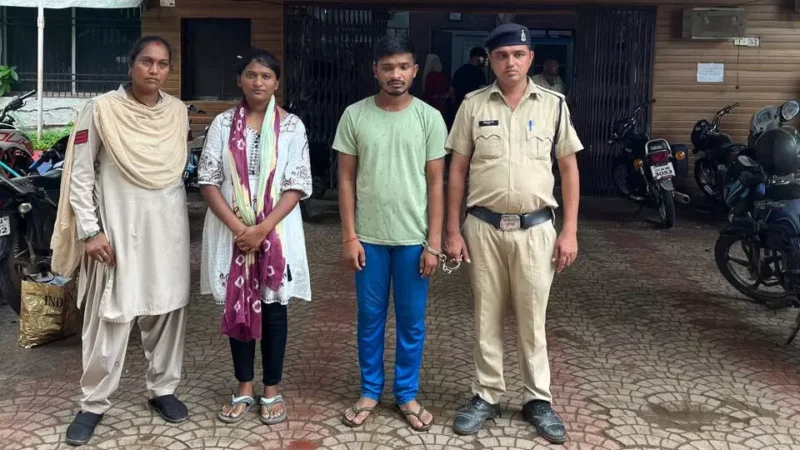 कमल विहार में घर दिलवाने के नाम पर 90 लाख की ठगी, युवती और युवक गिरफ्तार