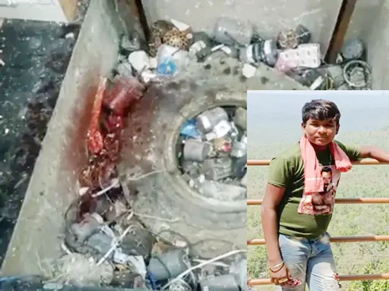 लिफ्ट में फंसकर नाबालिग की मौत