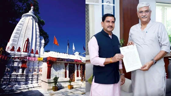 रतनपुर के महामाया मंदिर को ‘प्रसाद’ योजना में शामिल करने की मांग को लेकर राज्य मंत्री तोखन साहू ने केंद्रीय मंत्री गजेंद्र सिंह शेखावत से की मुलाक़ात
