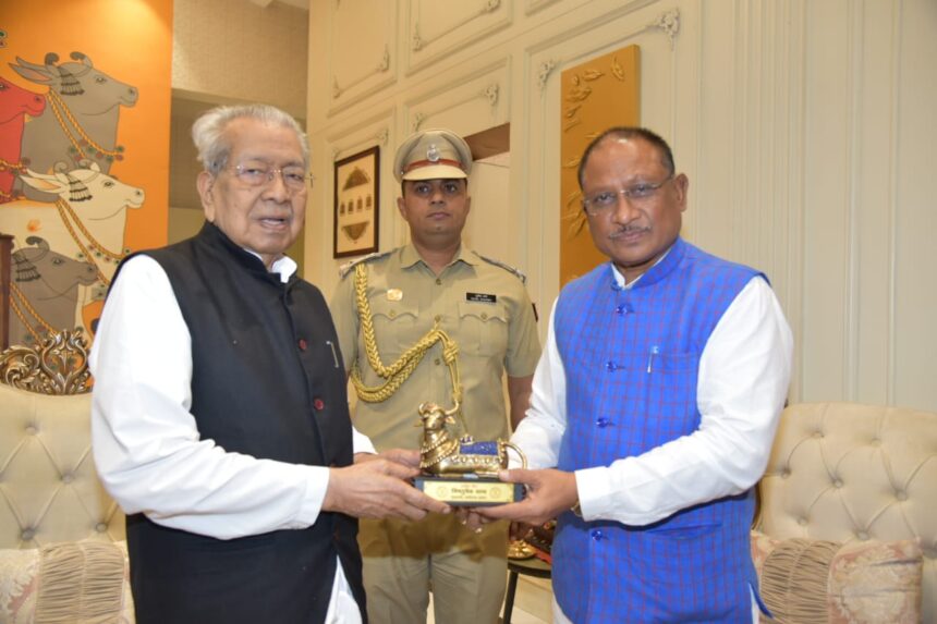 राज्यपाल हरिचंदन को मुख्यमंत्री साय ने सुदीर्घ और स्वस्थ जीवन की दी शुभकामनाएं