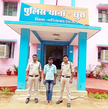 कच्चे शराब के साथ दो आरोपी गिरफ्तार