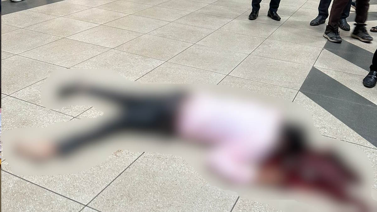 युवक ने पर्यावास भवन के चौथे माले से कूदकर की खुदकुशी