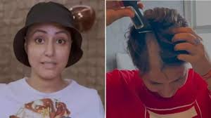 कैंसर से जूझ रहीं हिना खान ने मुंडवाया सिर, बोलीं- मैं मेंटली खुश रहना चाहती हूं