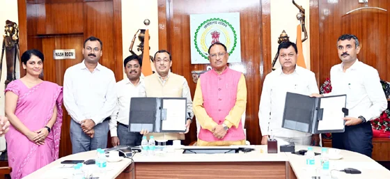 राष्ट्रीय स्तर के निर्यात सुविधा केन्द्र और उद्यमिता प्रशिक्षण केन्द्र की स्थापना से छत्तीसगढ़ के विकास को मिलेगी गति : मुख्यमंत्री विष्णु देव साय