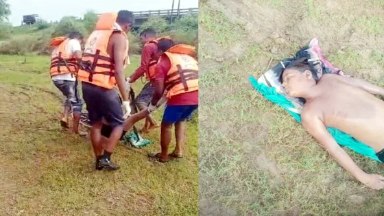नाले में बहे नाबालिग का 24 घंटे बाद मिला शव