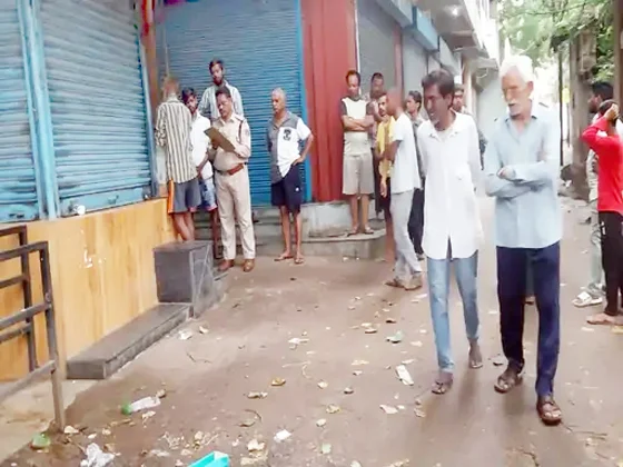 टूरी-हटरी बाजार में रस्सी में लटकती हुई मिली बुजुर्ग की लाश