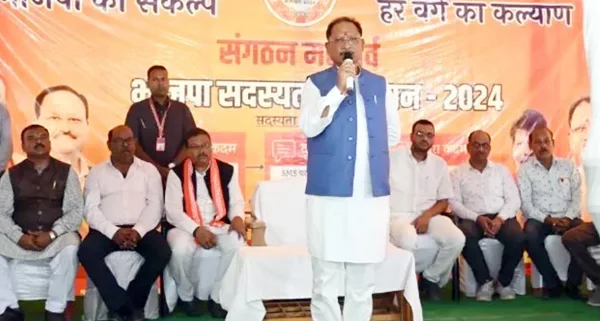 मोर बूथ, मोर अभियान में शामिल हुए CM विष्णुदेव, बोले-हर बूथ में जाएंगे, 100 सदस्य बनाएंगे