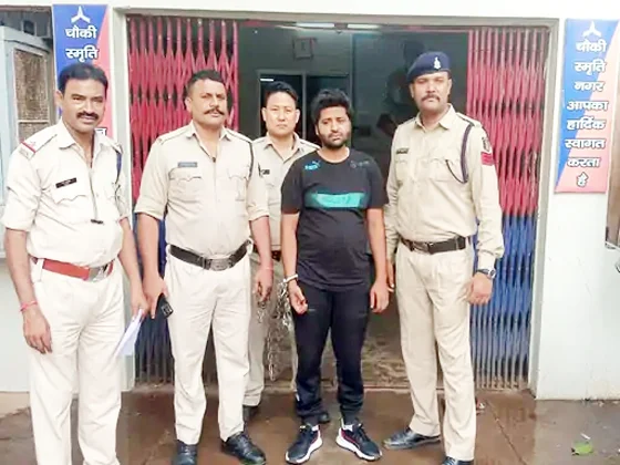 दुर्ग में 21 लाख के हीरे, सोने-चांदी के जेवरात चोरी : अंतरराज्यीय चोर गिरोह का एक मेंबर गिरफ्तार