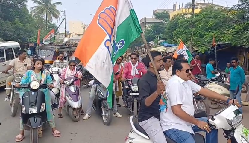 बस्तर में शांतिपूर्ण तरीके से दिखा कांग्रेस का एक दिवसीय छत्तीसगढ़ बन्द का असर