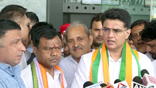 प्रदेश में खराब लॉ एण्ड ऑर्डर की स्थिति, घोषणा पत्र में किया वादा पूरा नहीं कर पा रहे : सचिन पायलट