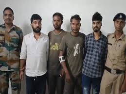 जमीन विवाद में उपसरपंच को गोली मारकर हत्या के प्रयास :  4 आरोपी गिरफ्तार