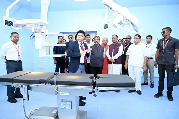 बिलासपुर के कोनी स्थित सिम्स सुपर स्पेशयलिटी अस्पताल का पीएम मोदी ने किया लोकार्पण