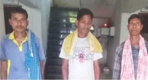 एक जनमिलिशिया कमाण्डर सहित चार नक्सली विस्फोटक के साथ गिरफ्तार