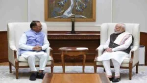 PM मोदी ने पूरे किए जनसेवा के 23 वर्ष, CM साय ने दी बधाई, कहा – नक्सलवाद के खिलाफ लड़ाई में डबल इंजन की सरकार होने का मिला लाभ