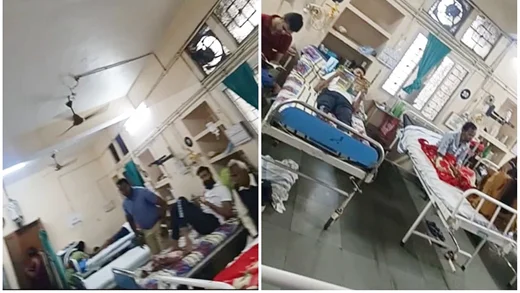 प्रोफेसर गैंग के हथियार सप्लायर को अस्पताल में VIP ट्रीटमेंट, रिश्‍तेदारों से मिल रहा, मोबाइल पर कर रहा बात