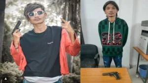 2 साल पहले नकली पिस्टल के साथ तस्वीर की थी पोस्ट, पुलिस ने किया गिरफ्तार
