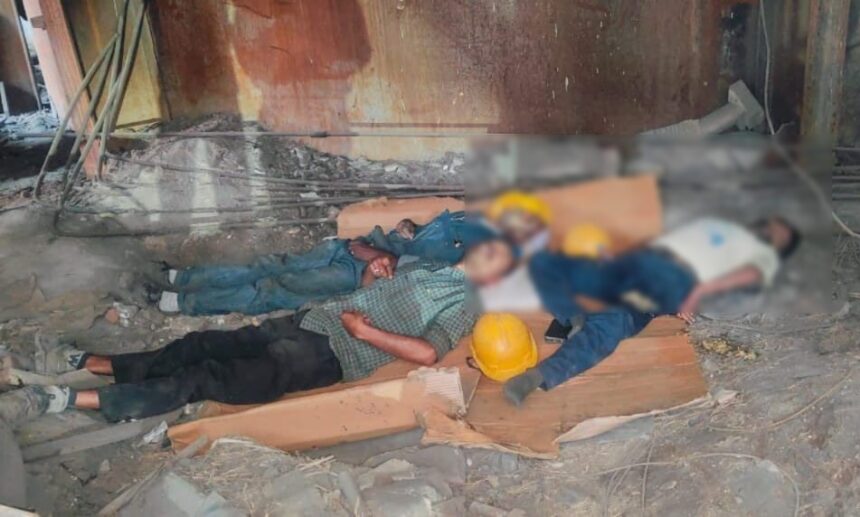 भिलाई इस्पात संयंत्र में हादसा, ब्लास्ट फर्नेश में गैस रिसाव से तीन मजदूरों की हालत गंभीर