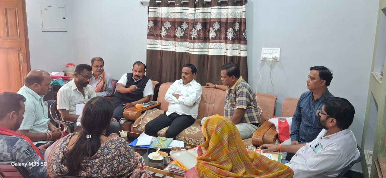 भारतीय जनता पार्टी संगठन पर्व को लेकर अकलतरा नगर मंडल के आवश्यक बैठक सम्पन्न