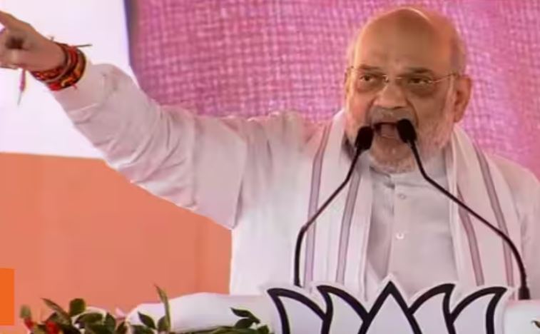 झरिया में गरजे अमित शाह,BJP की सरकार बनने के बाद झारखंड के भ्रष्ट नेताओं को उल्टा लटका देंगे