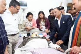 कृषि मंत्री रामविचार नेताम की हालत खतरे से बाहर, अस्पताल पहुंचकर सीएम साय ने जाना हालचाल