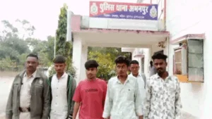 रायपुर में हाईवा रोककर ड्राइवर से लूटपाट, चार आरोपी गिरफ्तार