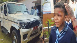 SDM के सरकारी वाहन ने बच्चे को मारी टक्कर, नशे में धुत था चालक, जांच में जुटी पुलिस