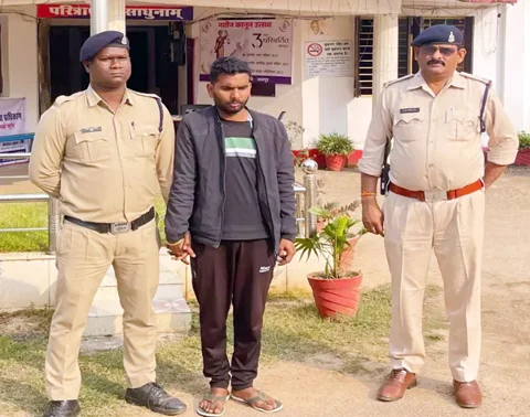 बछड़े पर छिड़का पेट्रोल, फिर लगा दी आग, आरोपी को पुलिस ने किया गिरफ्तार