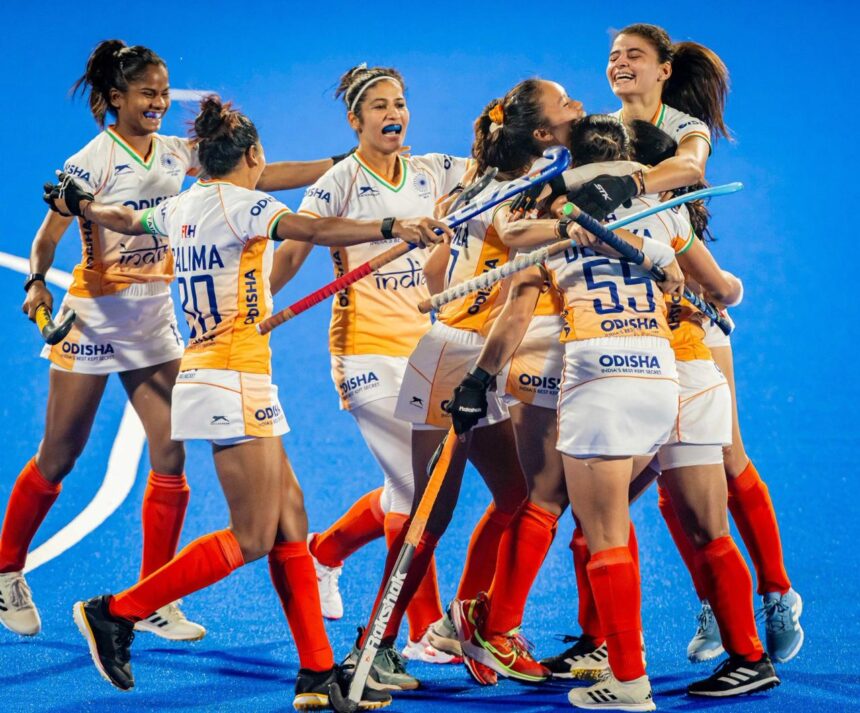 भारतीय महिला हॉकी टीम ने रचा इतिहास, चीन को 1-0 से हराया