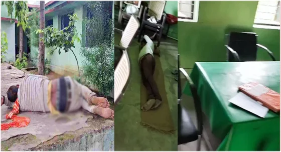 शराबी शिक्षकों का वीडियो लेकर कलेक्टर जनदर्शन में पहुंचे ग्रामीण, बोले- तीन साल से शराब पीकर आ रहे स्कूल…