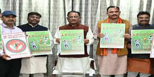 मुख्यमंत्री साय ने राष्ट्रीय वनवासी क्रीड़ा प्रतियोगिता के पोस्टर का किया विमोचन