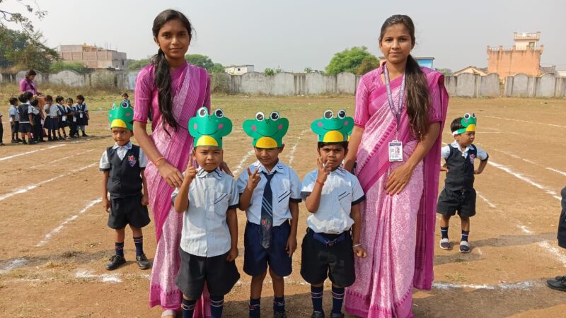 करियर प्वाइंट नेशनल स्कूल में दो दिवसीय खेलकूद संपन्न ,बच्चों ने रैली निकालकर किया नगर भ्रमण