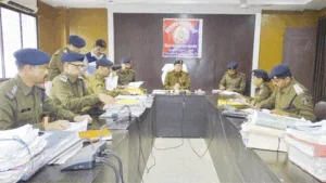 एक साल से लंबित मामलों का हो त्वरित निराकरण, एसपी ने थाना-चौकी प्रभारियों दिए निर्देश