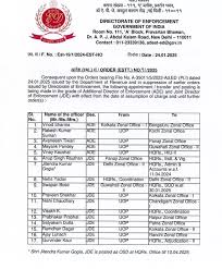 ED के रायपुर जोनल ऑफिस में एक और अफसर की पोस्टिंग