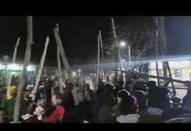 मतपेटी लूटने की कोशिश, पुलिस ने 100 से अधिक ग्रामीणों को बनाया आरोपी