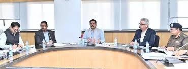 विजय शर्मा ने गृह विभाग की बैठक ली