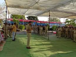 SP ने ली 1000 पुलिस अधिकारियों की लगाई क्लास