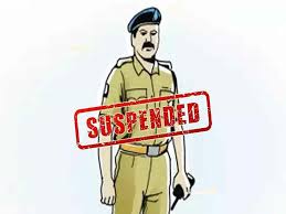 थाना प्रभारी समेत दो पुलिसकर्मी सस्पेंड, एसपी को मिली थी अवैध वसूली की शिकायत