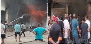 ड्राईफ्रूट के दो मंजिला दुकान और गोदाम में लगी आग, लाखों के ड्राईफ्रूट जले…