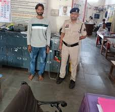 नाबालिग बालिका को भगाकर ले जाने वाला आरोपी पुलिस की गिरफ़्त में