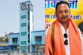 भाजपा पार्षद बीएसपी में चोरी करते गिरफ्तार