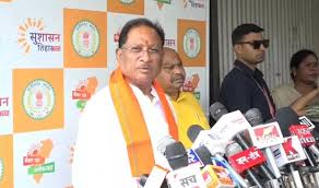 जोगी की प्रतिमा तोड़फोड़ मामले में सख्त कार्रवाई होगी : CM साय