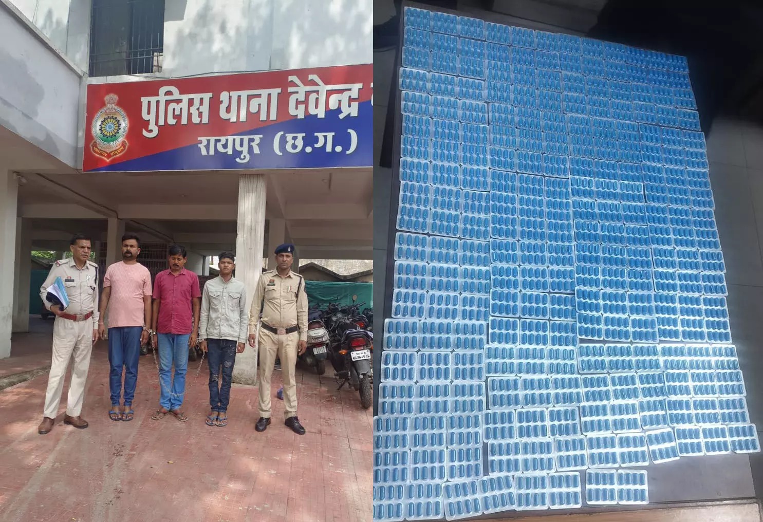 अंतर्राज्यीय नशा तस्करी गिरोह का भंडाफोड़, तीन आरोपी गिरफ्तार