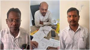 छत्तीसगढ़ में लेखापाल, संगठक और पटवारी रिश्वत लेते गिरफ्तार